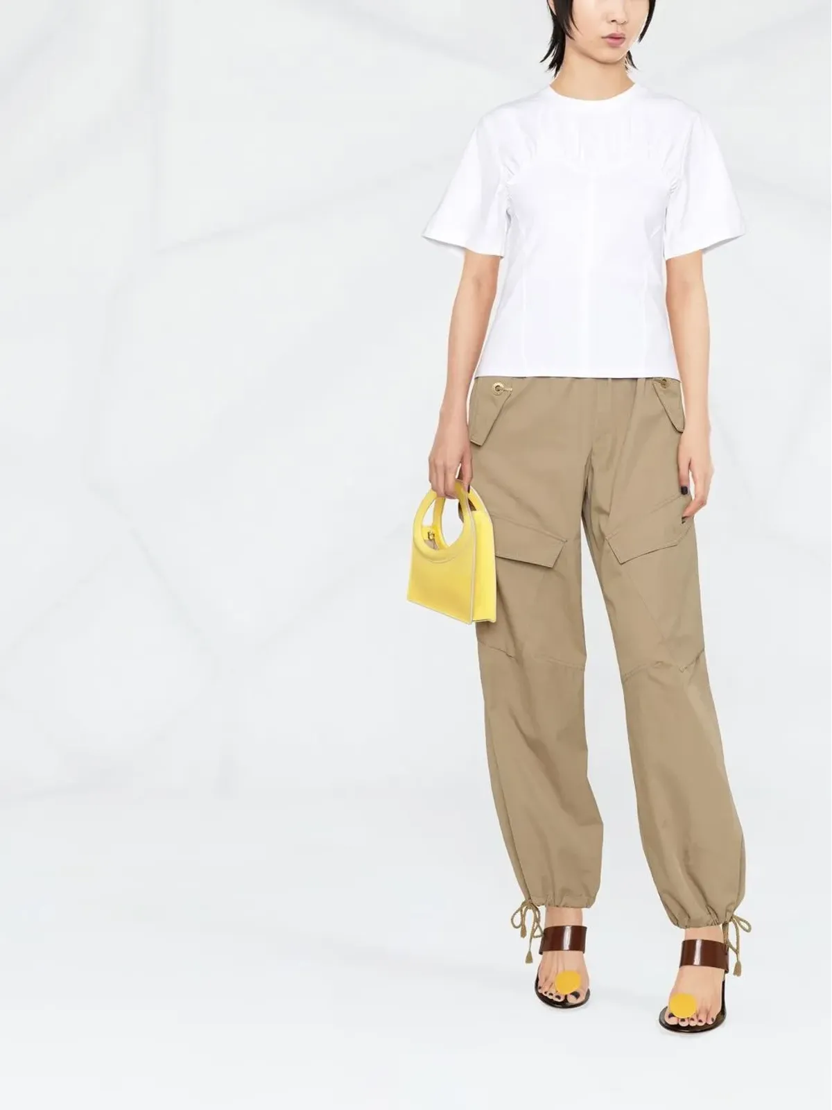 ISABEL MARANT ザジー パネルドTシャツ - 画像2