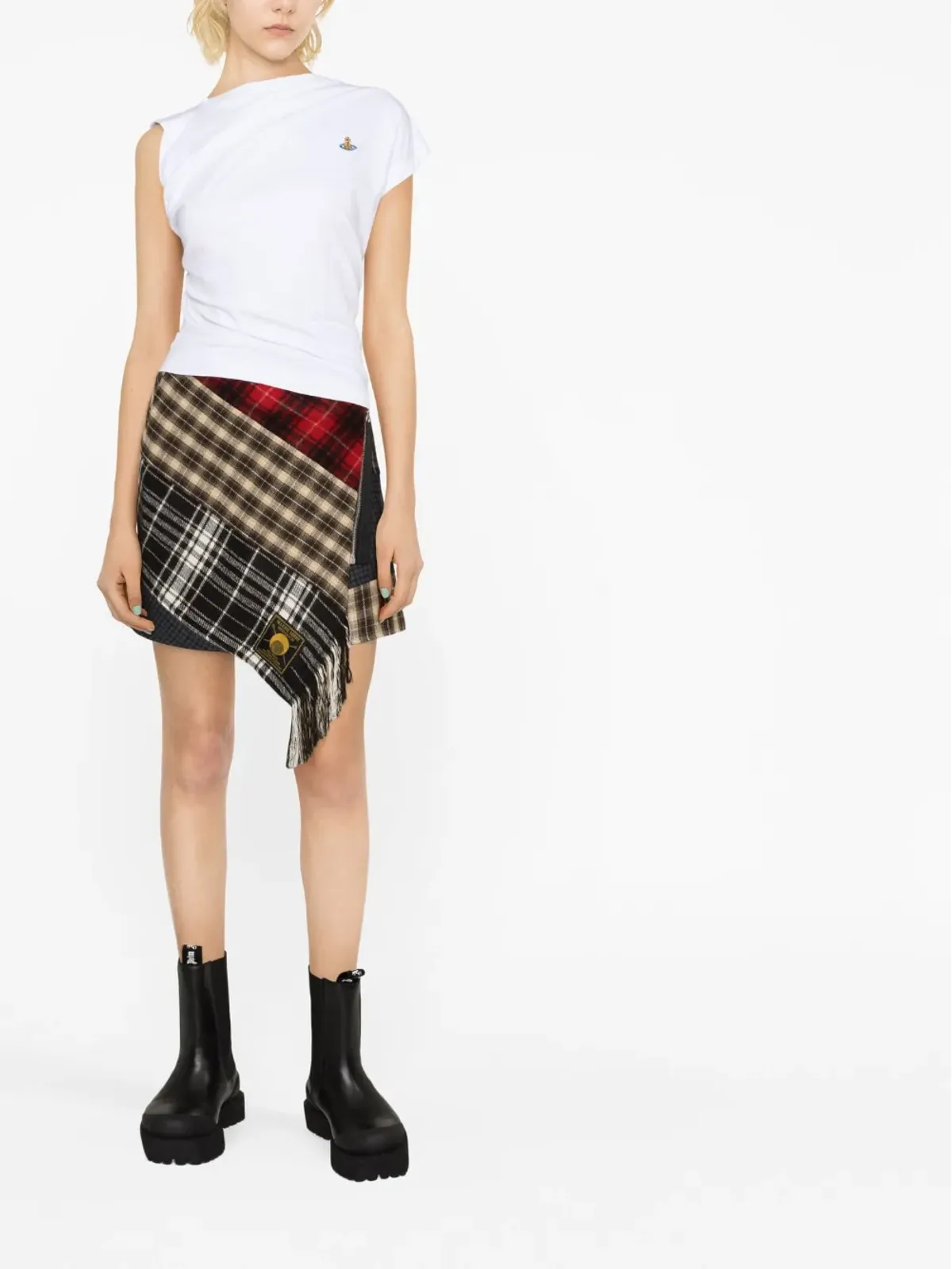 Vivienne Westwood ヘボ アシンメトリック Tシャツ - 画像2