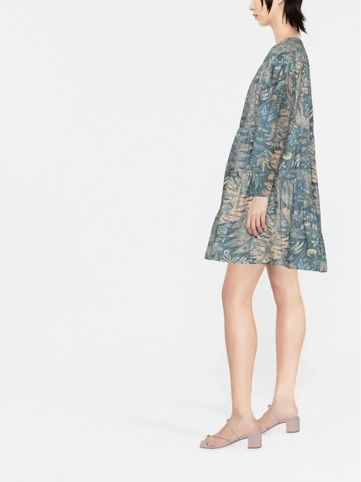 Ulla Johnson レイコ フローラルプリント ミニドレス - 画像3