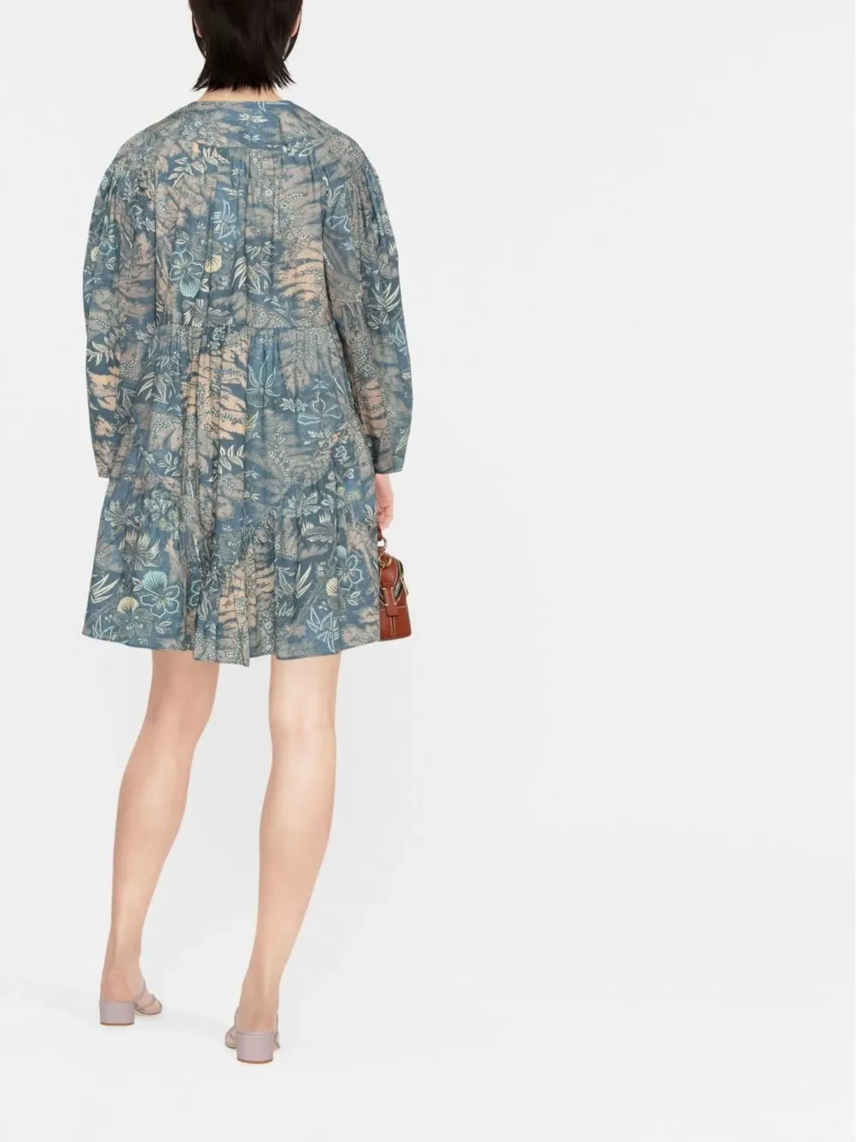 Ulla Johnson レイコ フローラルプリント ミニドレス - 画像4