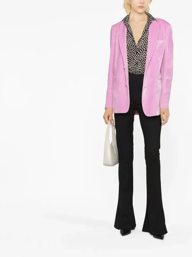 ETRO ETRO ペイズリープリントベルベットブレザーの商品画像