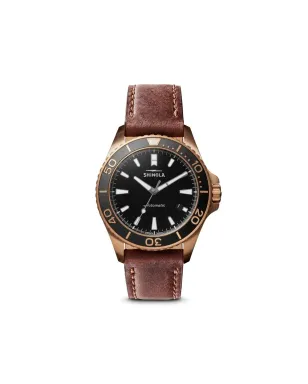 Shinola The Bronze Monster 43mm - Black - サムネイル1