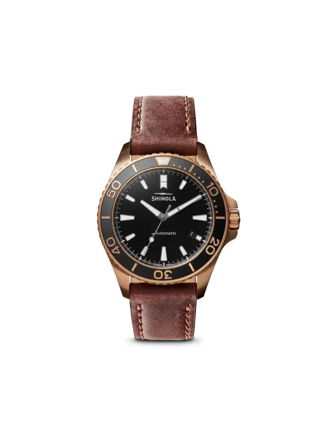 Shinola Shinola The Bronze Monster 43mm - Blackの商品画像