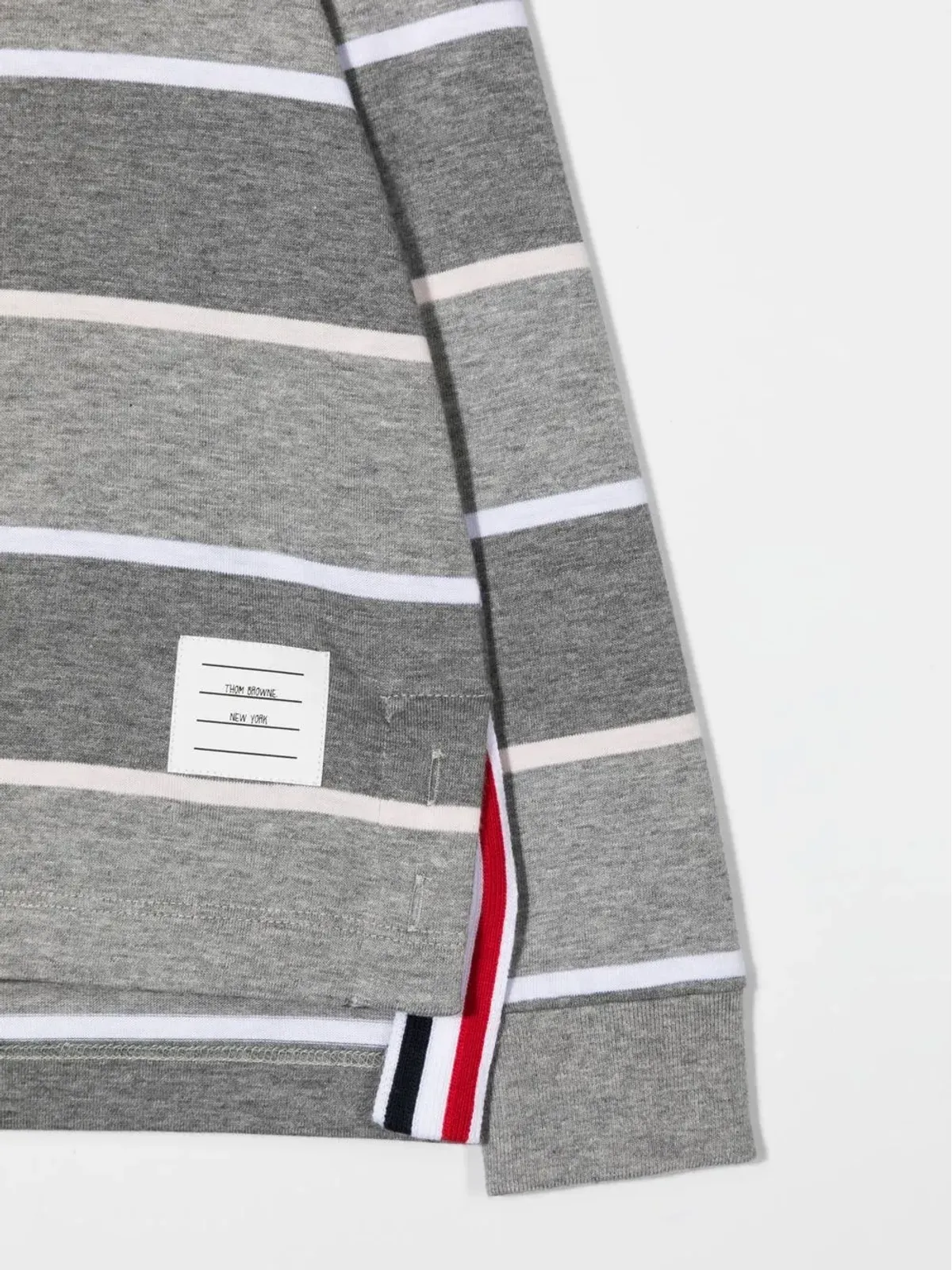 Thom Browne Kids クルーネックストライプスウェットシャツ - 画像3