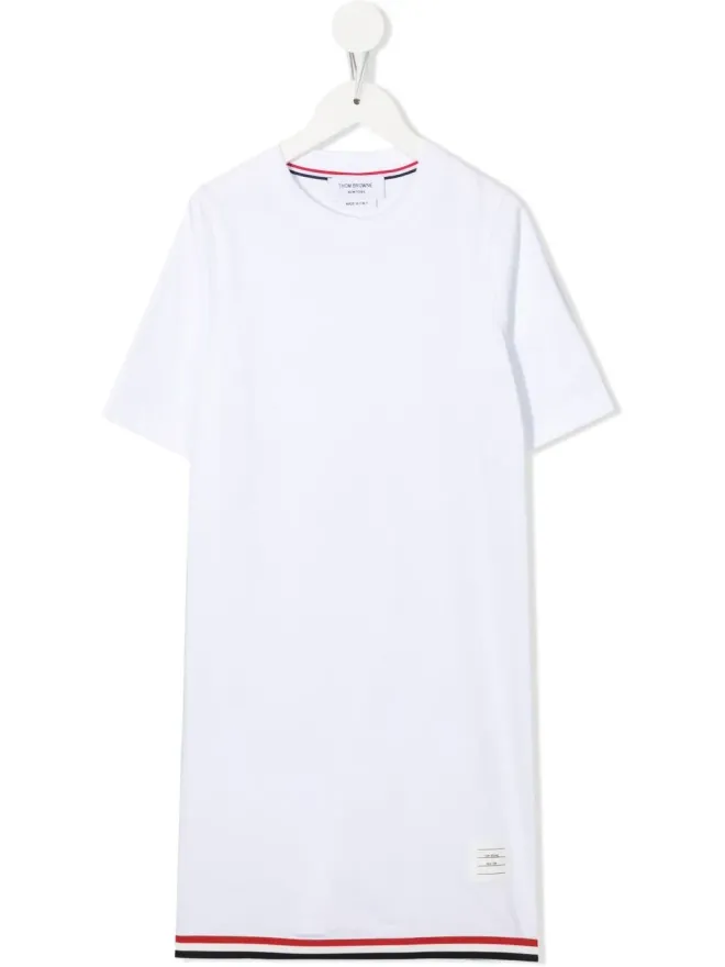 Thom Browne Kids Thom Browne Kids ストライプディテールTシャツドレスの商品画像