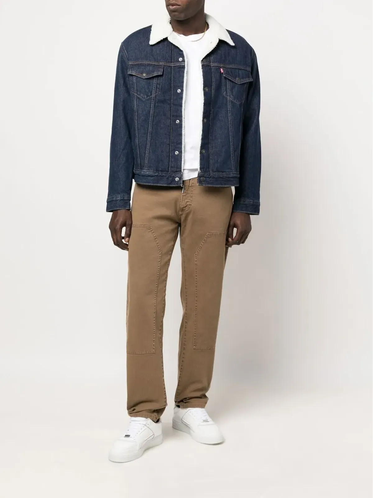 Levi's シアーリングライニングデニムジャケット - 画像2