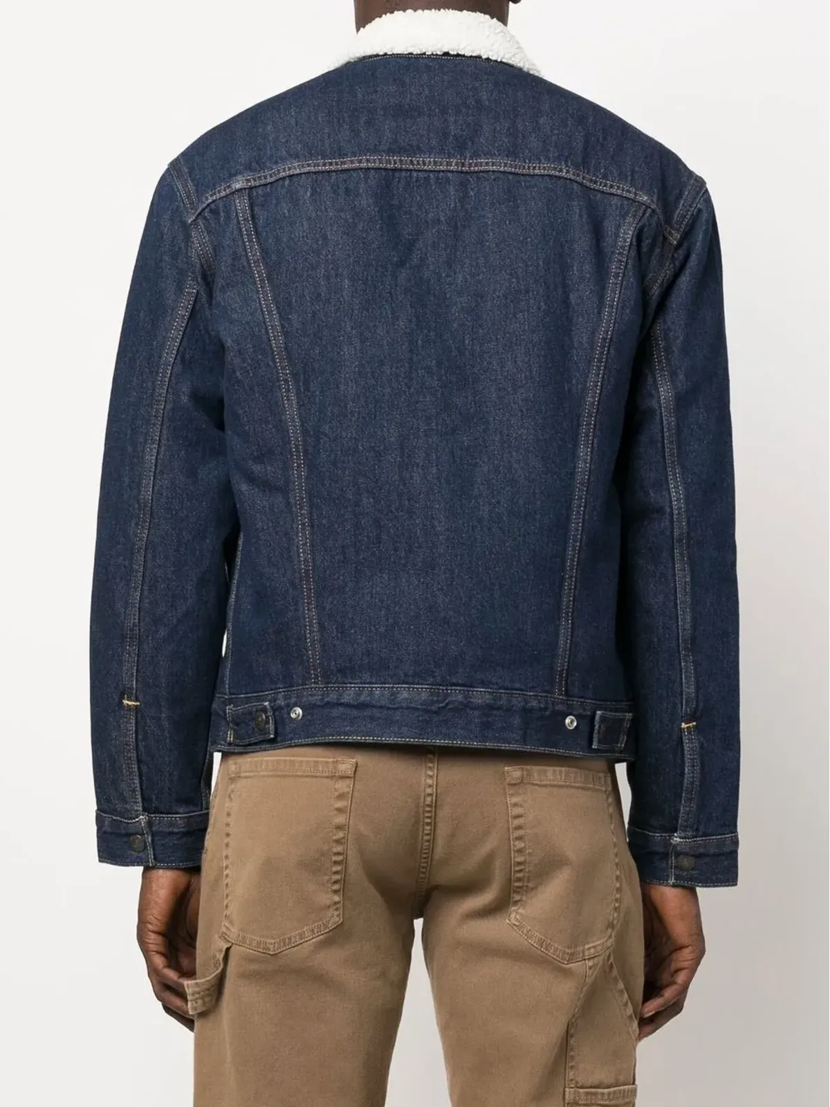 Levi's シアーリングライニングデニムジャケット - 画像4