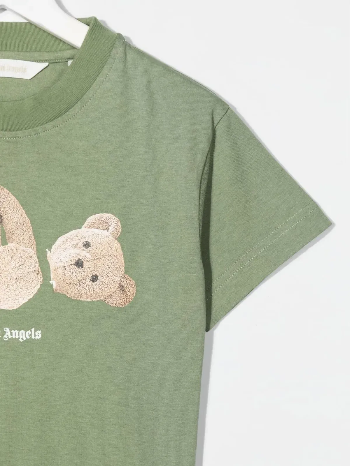 Palm Angels Kids ベアプリント半袖Tシャツ - 画像3
