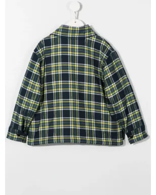 Palm Angels Kids チェック柄ジャケット - サムネイル2