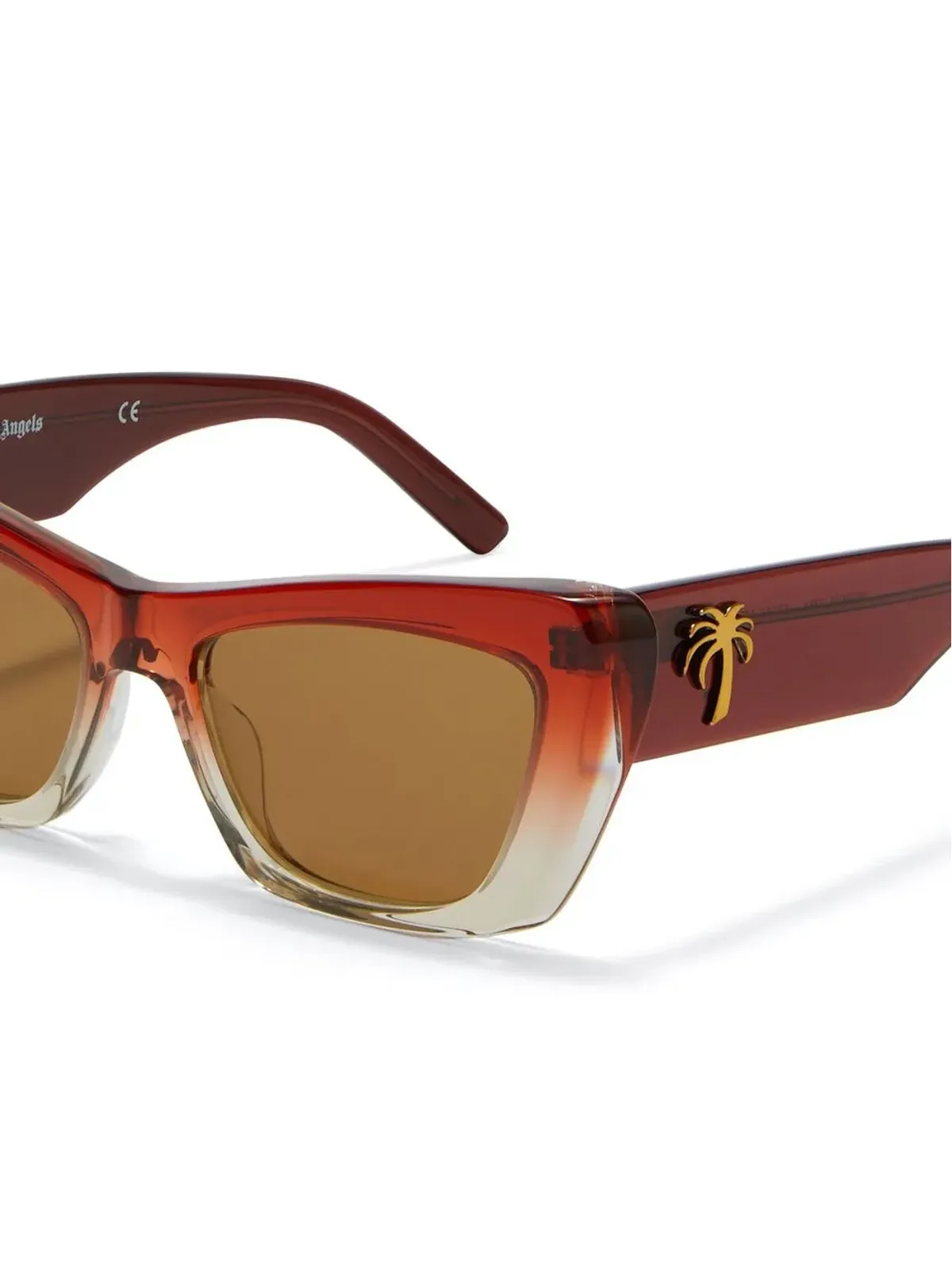 Palm Angels Eyewear Hermosa キャットアイ サングラス - 画像3