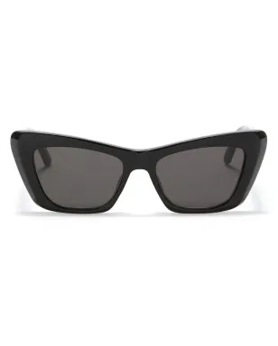 Palm Angels Eyewear Hermosaスクエアフレームサングラス - ブラック - サムネイル1