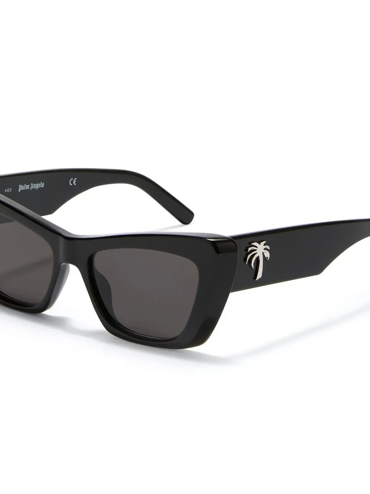 Palm Angels Eyewear Hermosaスクエアフレームサングラス - ブラック - 画像3