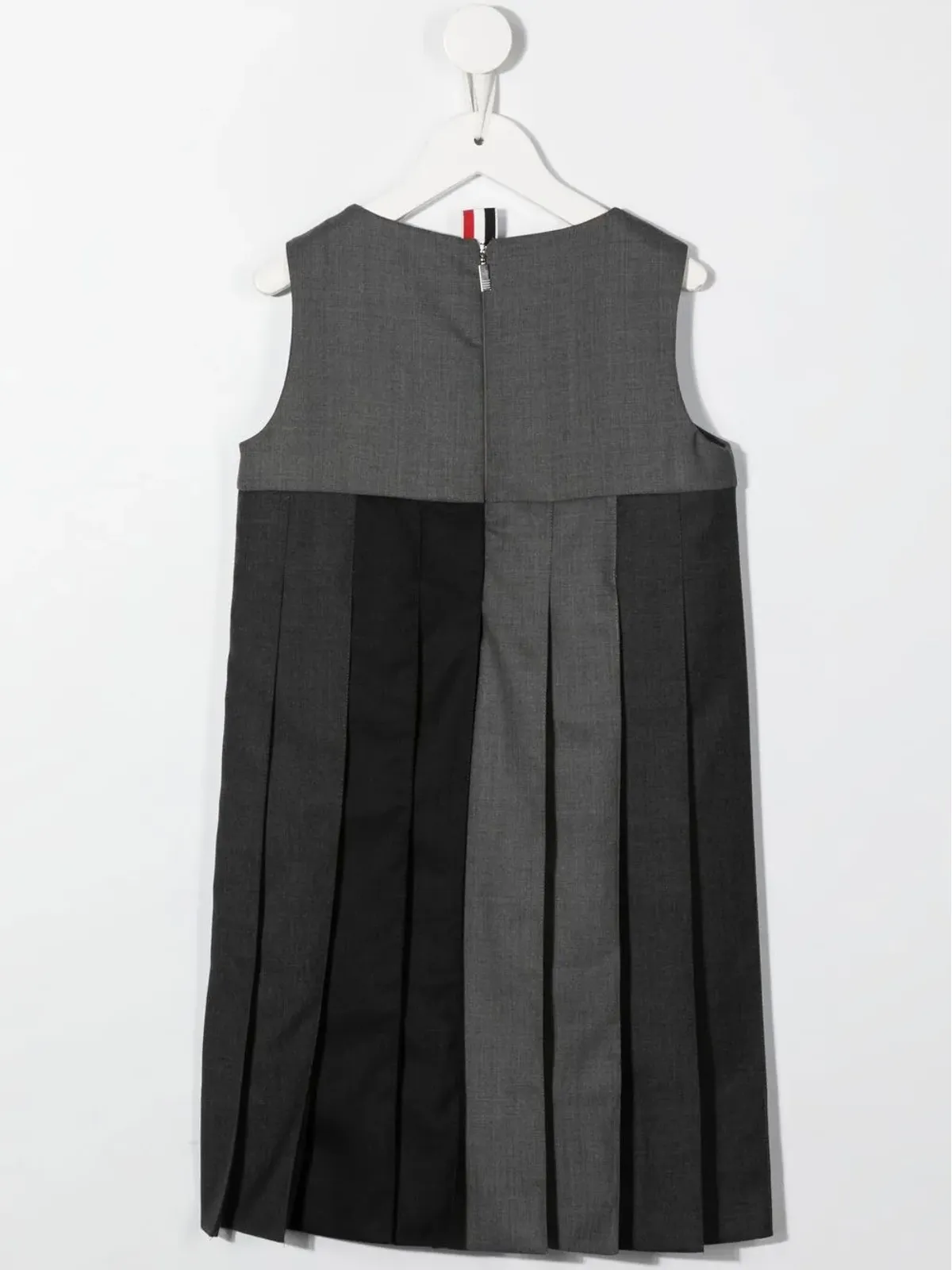 Thom Browne Kids プリーツノースリーブドレス - 画像2