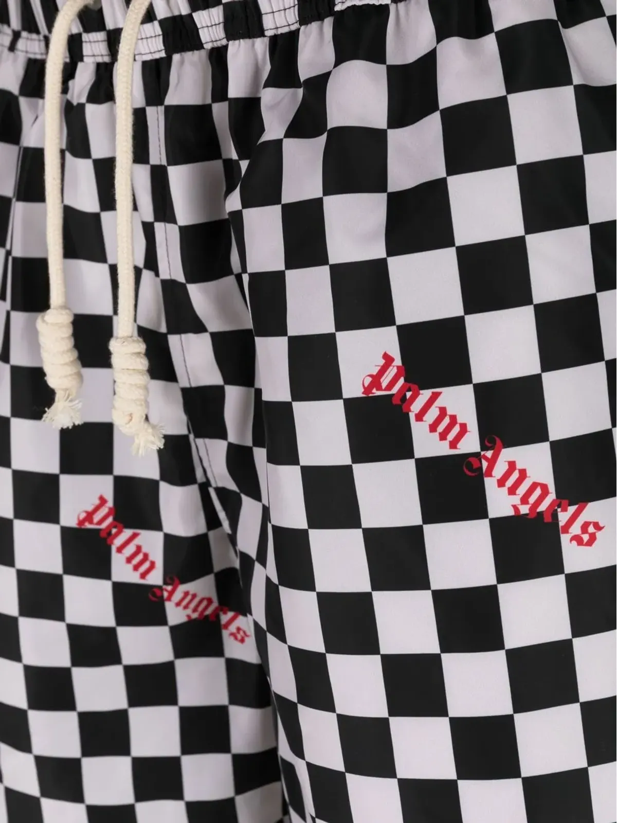Palm Angels ダミエ柄スイムショーツ - 画像3