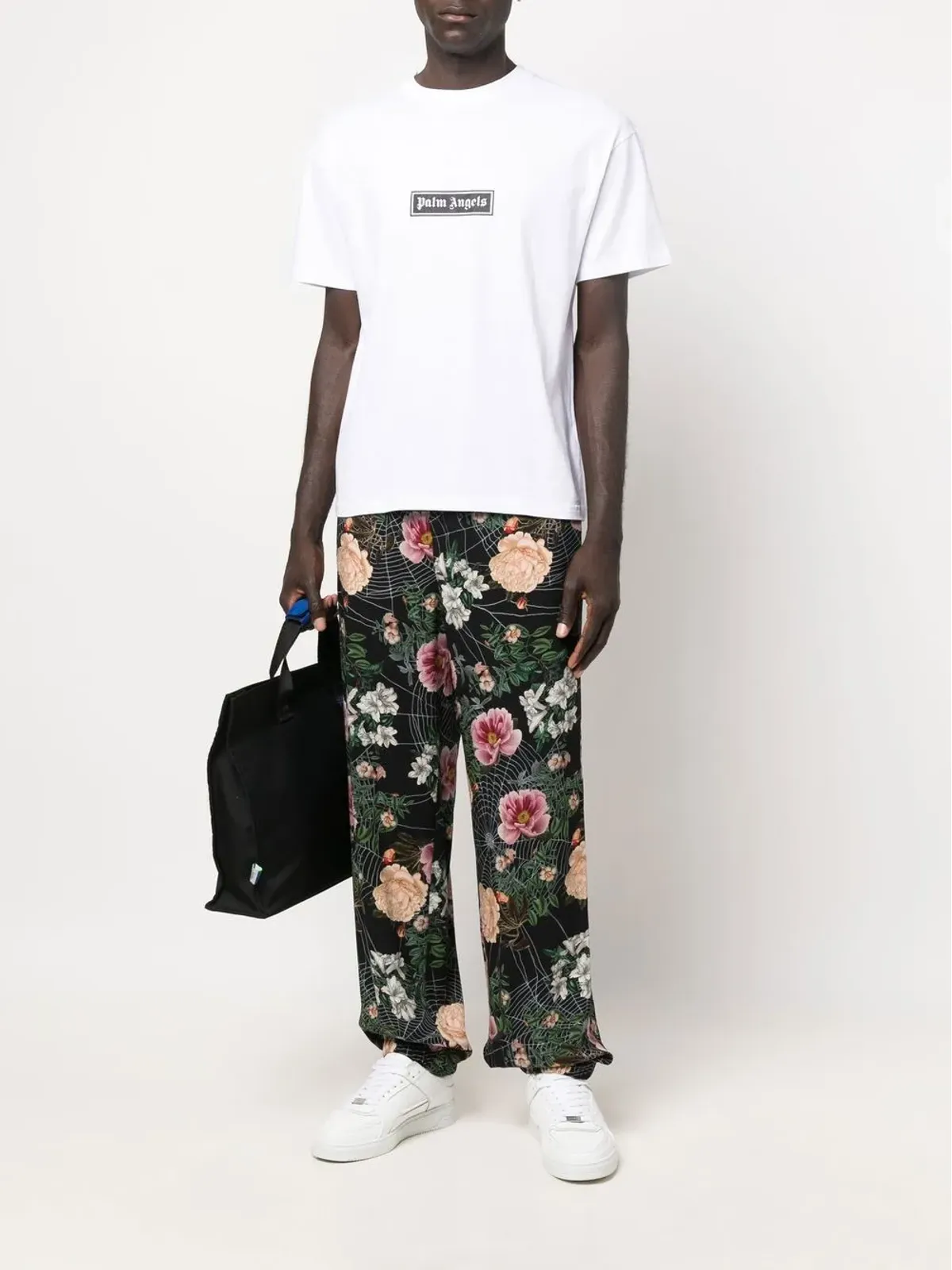 Palm Angels ロゴプリントTシャツ - 画像2
