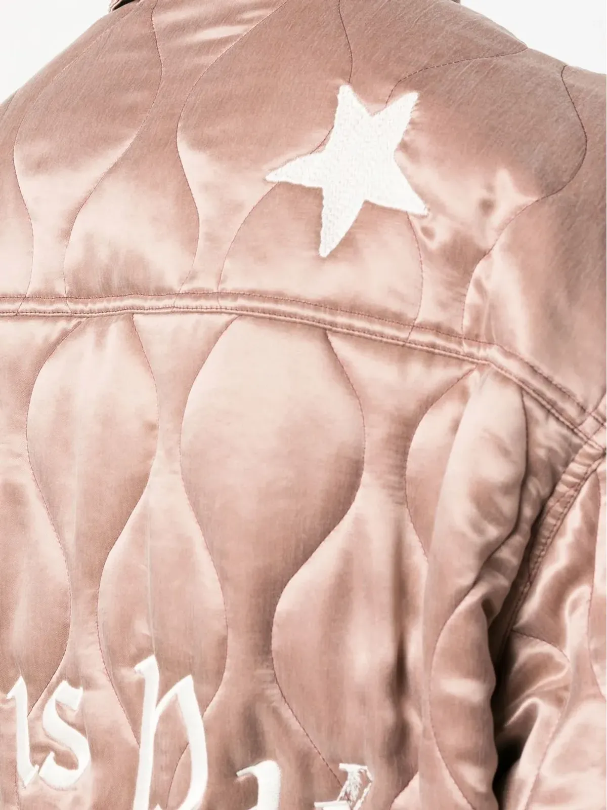 Palm Angels Life Is Palm キルティングジャケット - 画像5