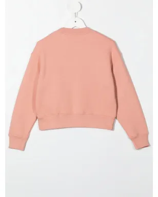 Palm Angels Kids 虹プリント コットンジャンパー - Pink - サムネイル2