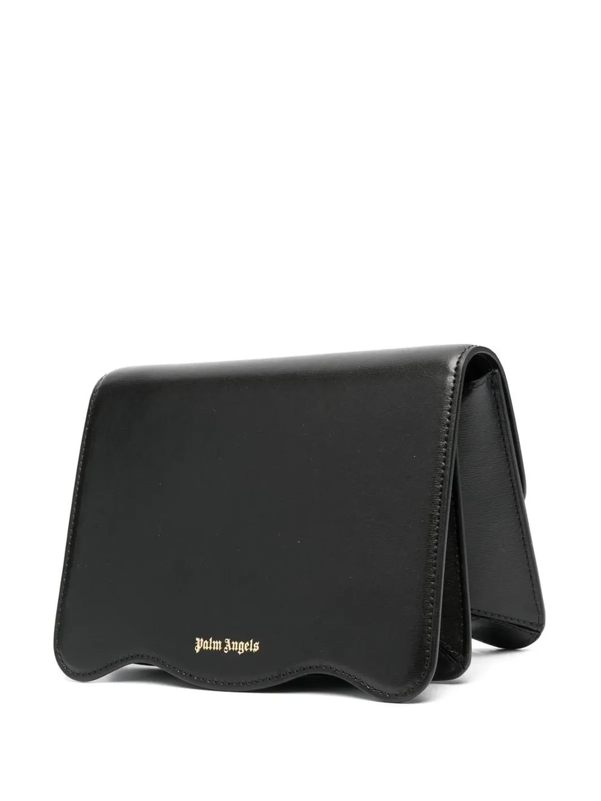 Palm Angels パームモチーフ レザーショルダーバッグ - 画像3