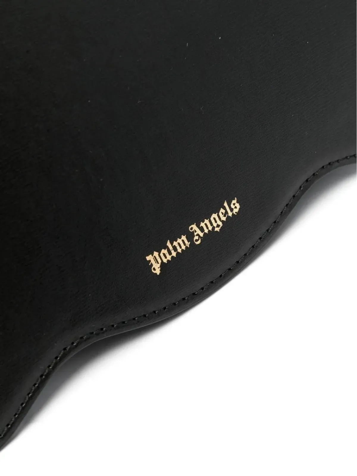 Palm Angels パームモチーフ レザーショルダーバッグ - 画像4