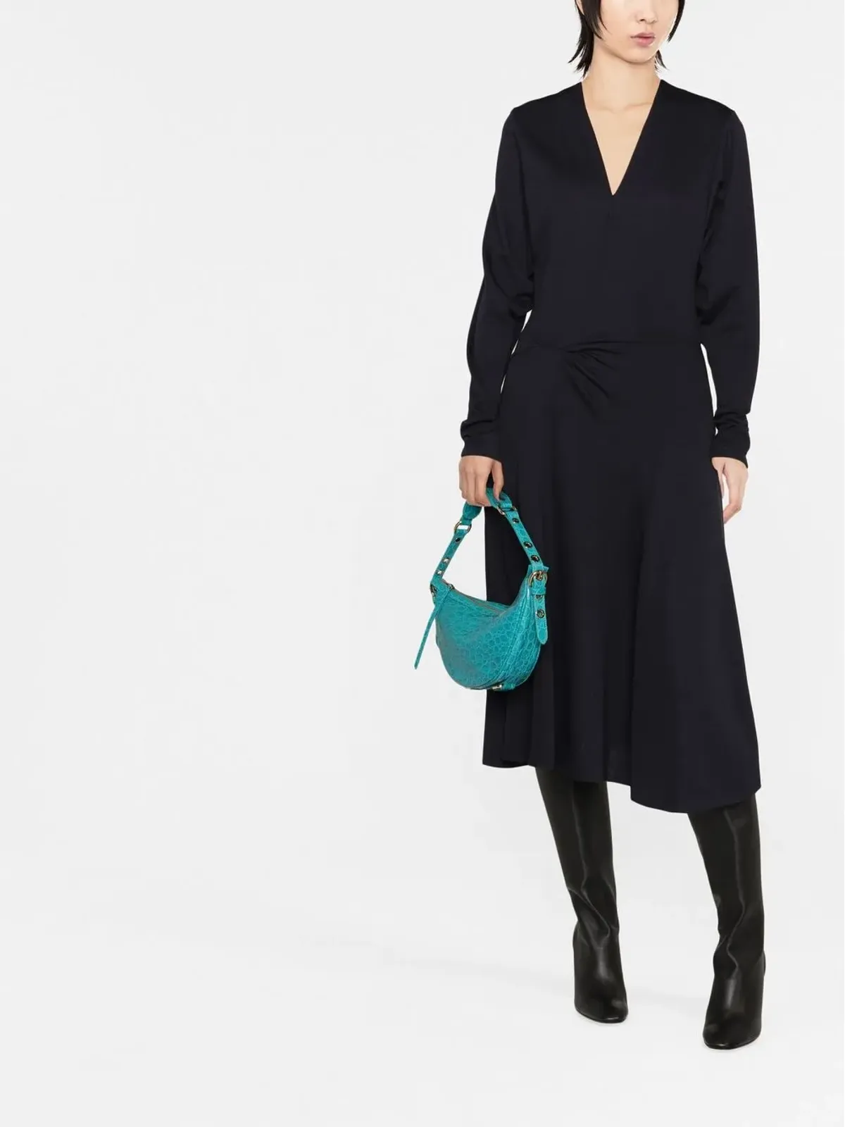 ISABEL MARANT Courtney Vネック ドレス - 画像2