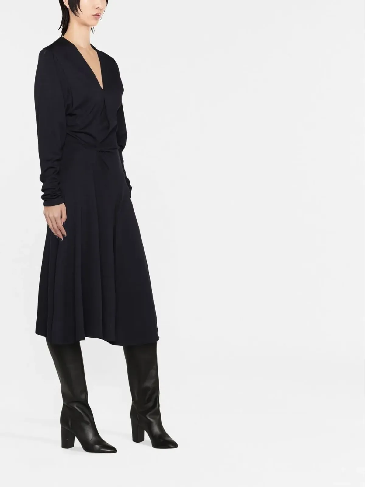 ISABEL MARANT Courtney Vネック ドレス - 画像3