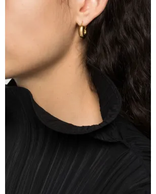 Jil Sander スカルプチュアル・フープピアス - サムネイル2