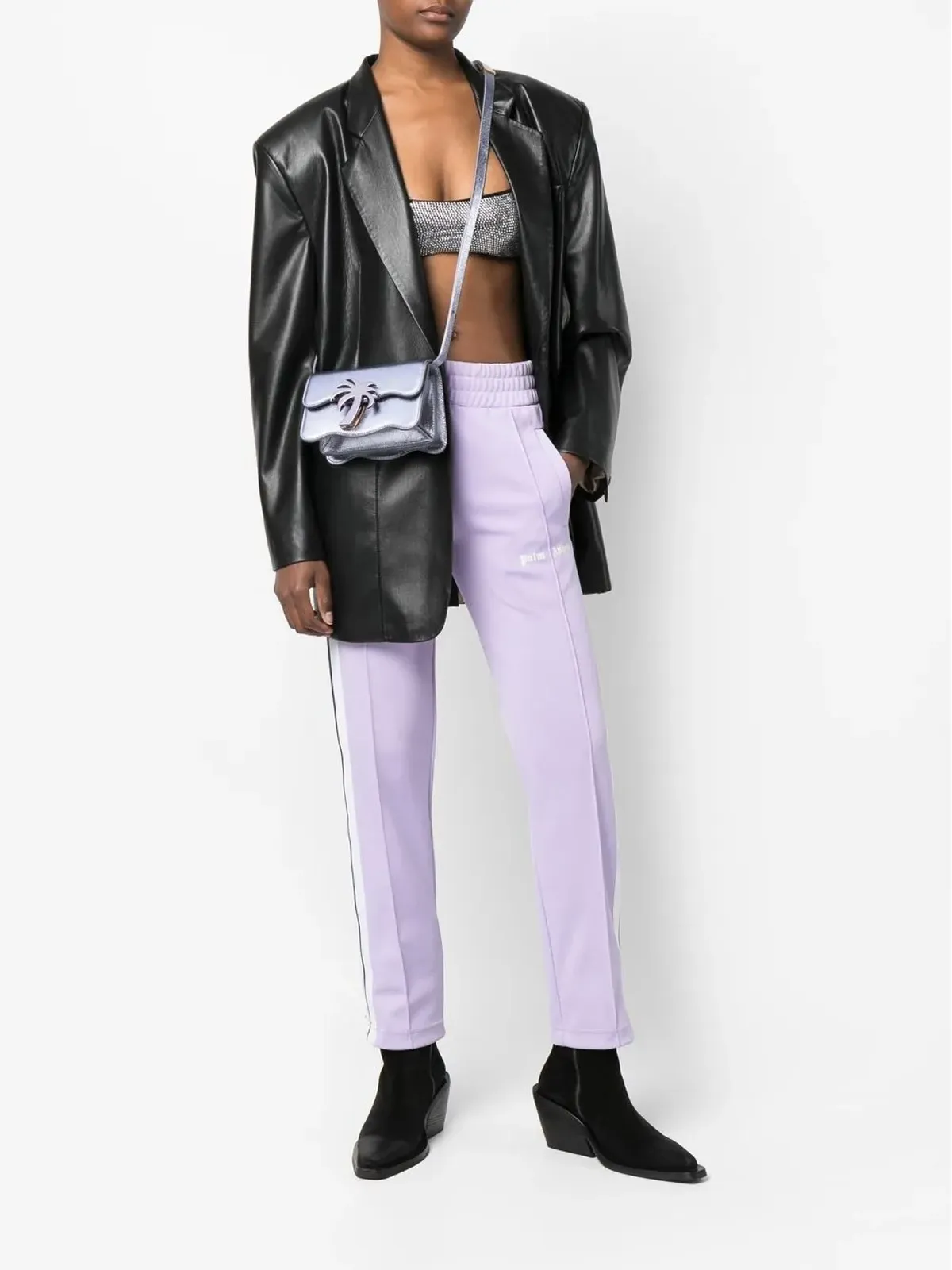 Palm Angels Palm Beach メタリックエフェクト クロスボディバッグ - 画像2