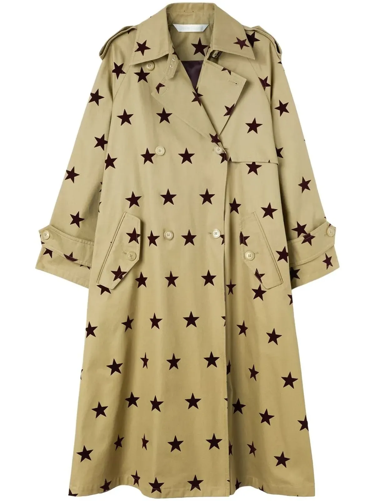 Palm Angels We Are Stars トレンチコート - 画像1