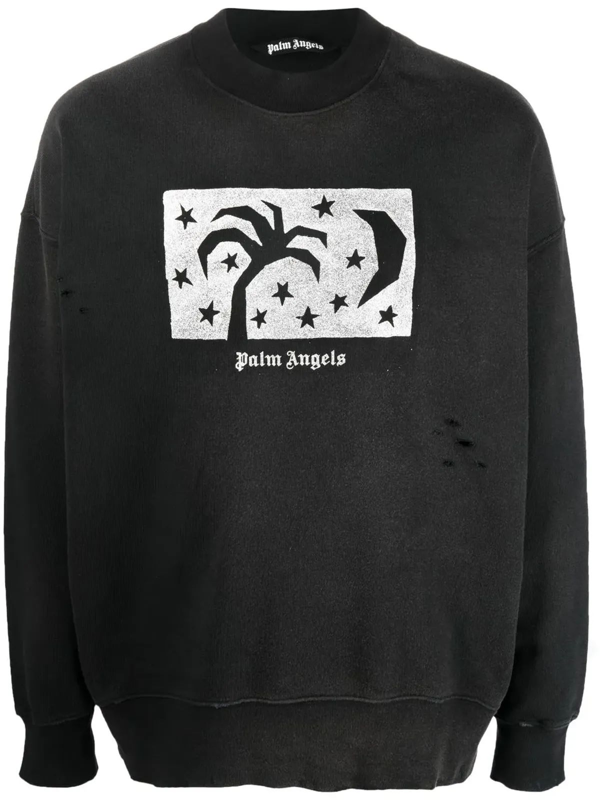 Palm Angels ナイトスカイ ロゴプリント スウェットシャツ - 画像1