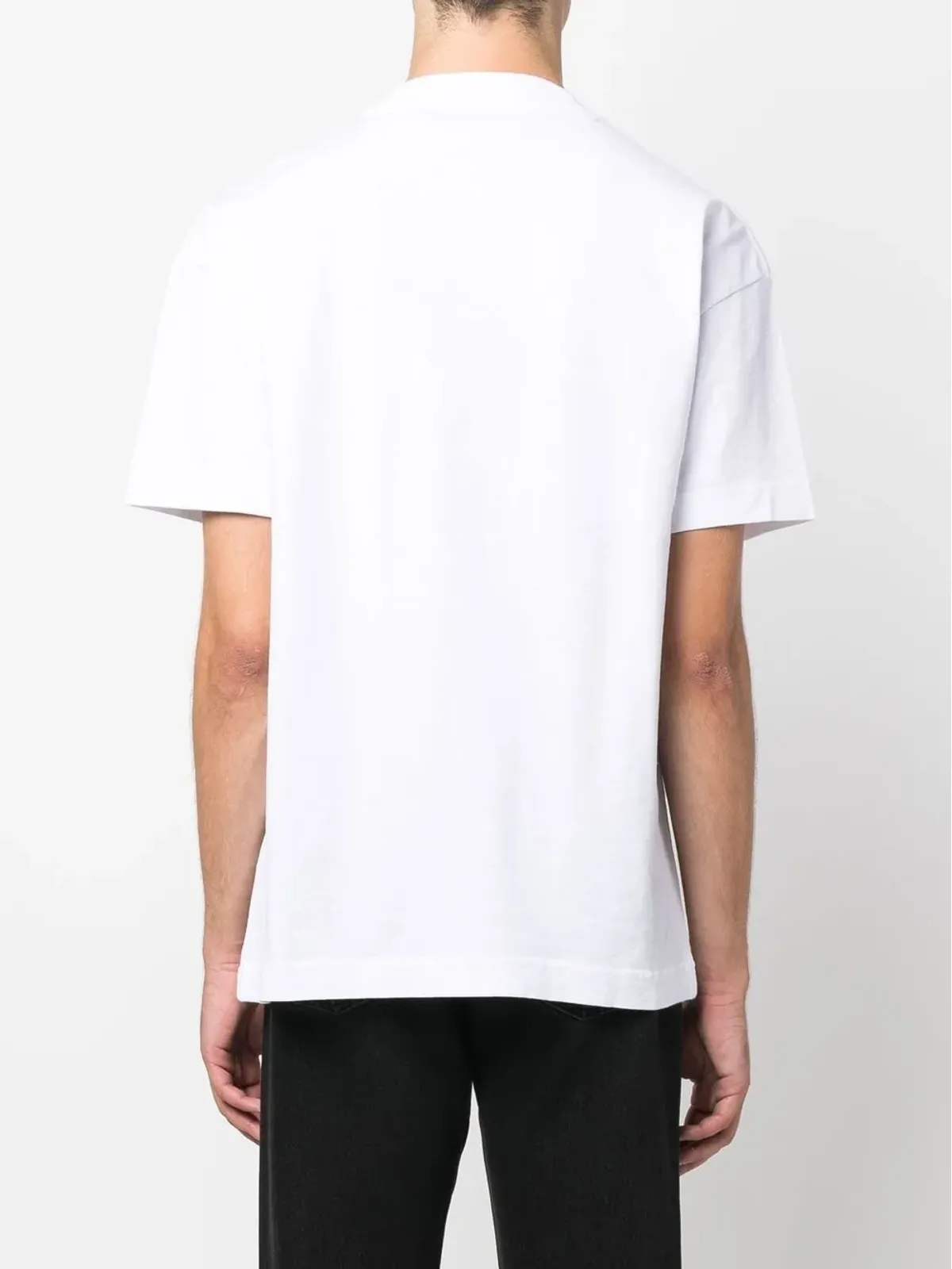 Palm Angels ラインストーン吹き付け ロゴプリント Tシャツ - 画像4