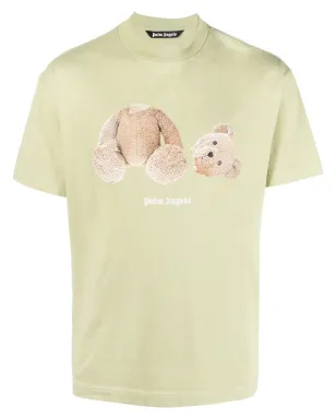 Palm Angels テディベア柄コットンTシャツ - サムネイル1