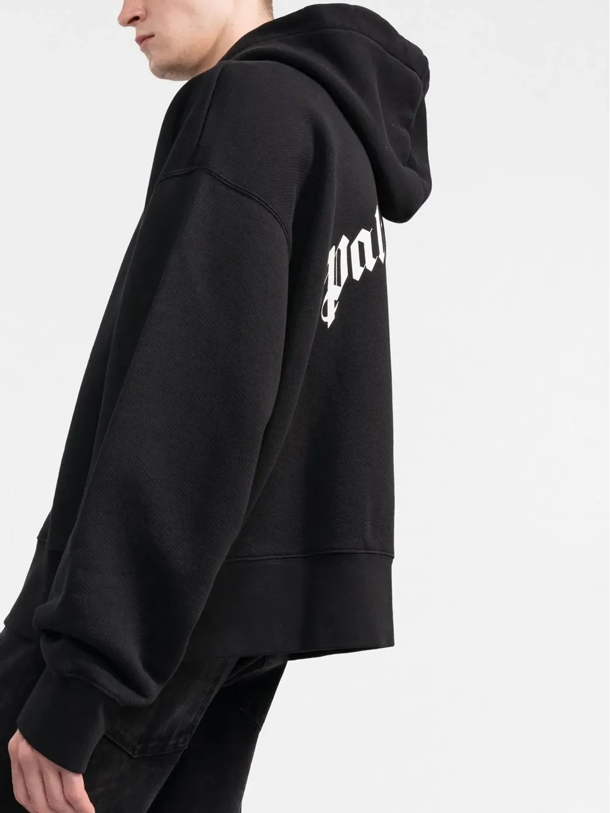 Palm Angels バナナプリント コットン フーディ - 画像3