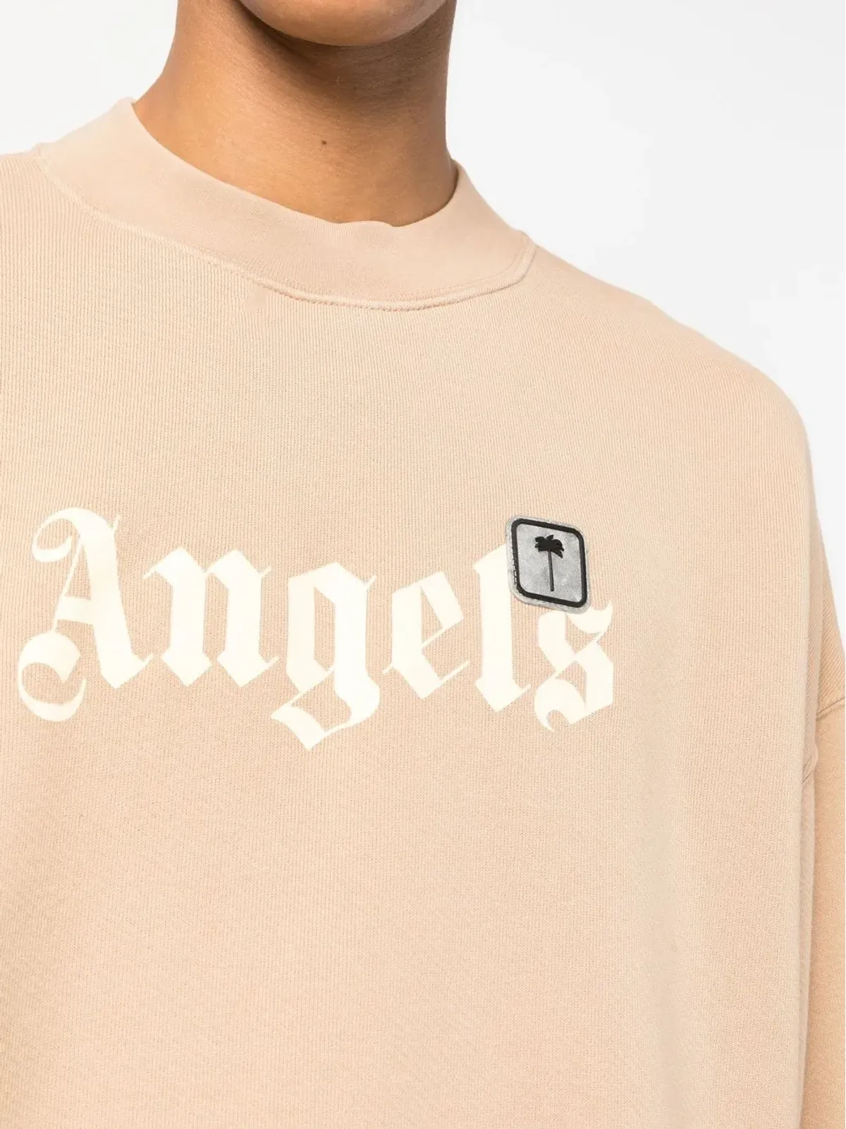 Palm Angels ロゴプリント長袖スウェットシャツ - 画像5