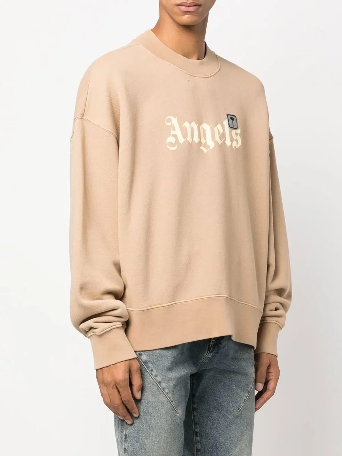 Palm Angels ロゴプリント長袖スウェットシャツ - 画像3