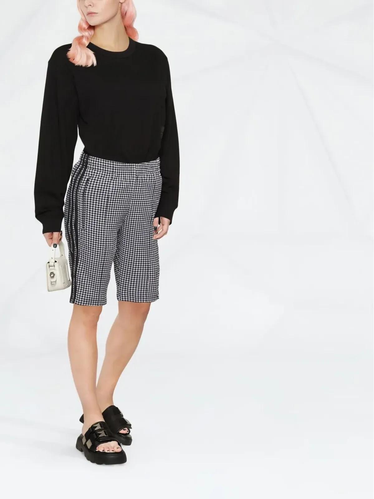 Alexander Wang ロゴアップリケ Tシャツ - 画像2