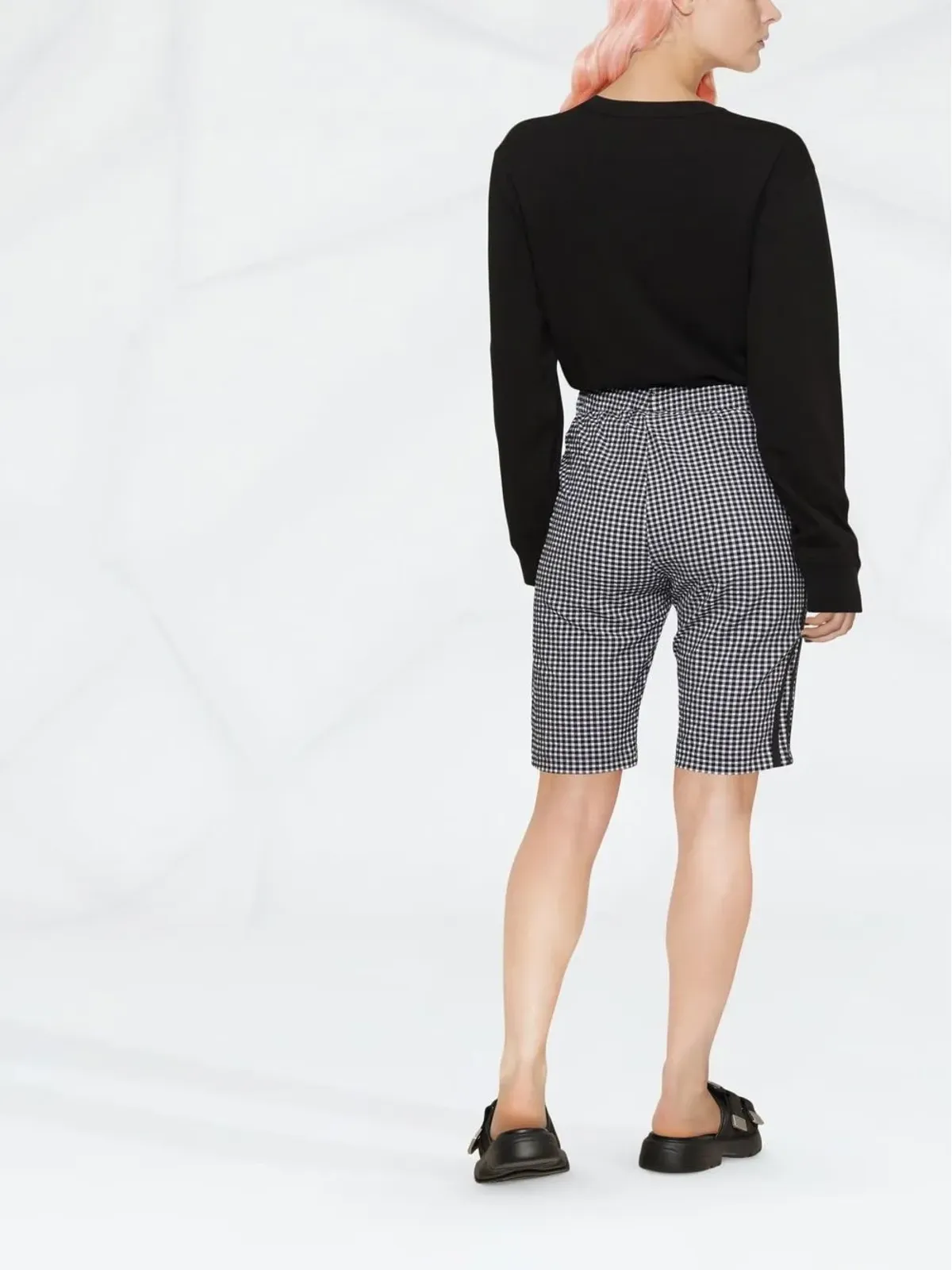 Alexander Wang ロゴアップリケ Tシャツ - 画像3