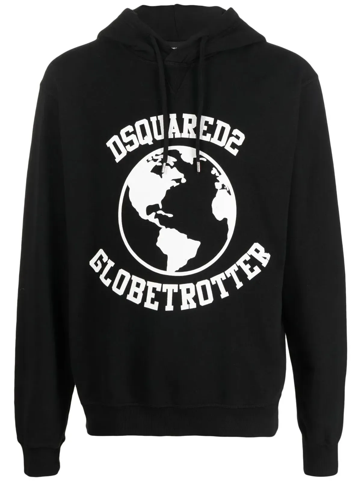DSQUARED2 グローブトロッター ロゴプリント パーカー - 画像1