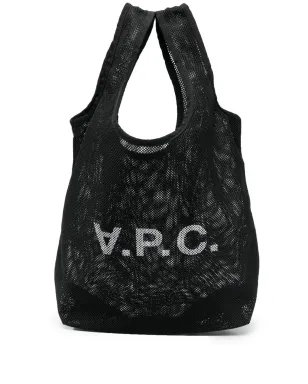 A.P.C. ロゴプリント トートバッグ - サムネイル1