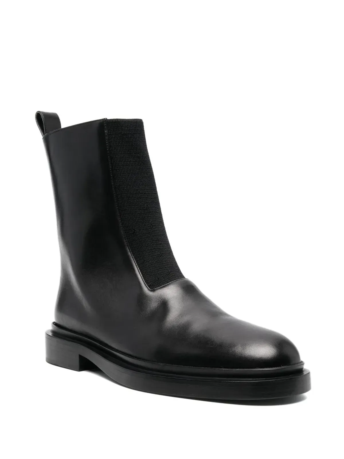 Jil Sander チャンキー レザー ブーツ - 画像2