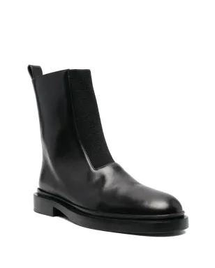Jil Sander チャンキー レザー ブーツ - サムネイル2
