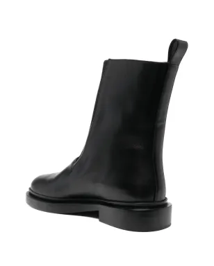 Jil Sander チャンキー レザー ブーツ - サムネイル3