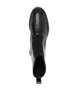 Jil Sander チャンキー レザー ブーツ - サムネイル4