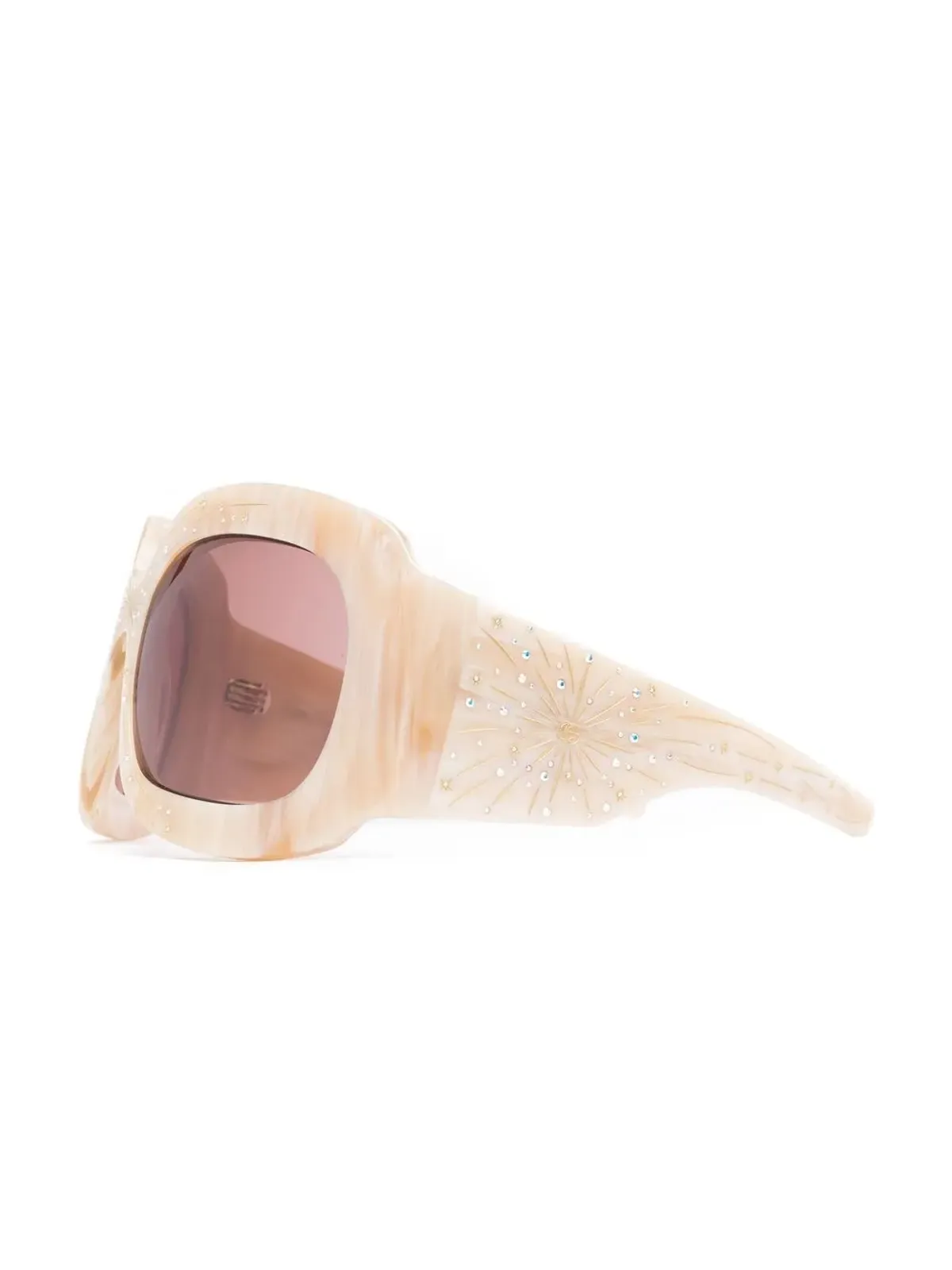 Gucci Eyewear オーバーサイズのティントサングラス - 画像2