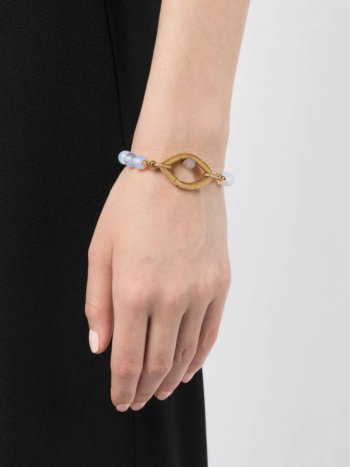 Capsule Eleven Eye opener beaded bracelet - Gold - 画像2