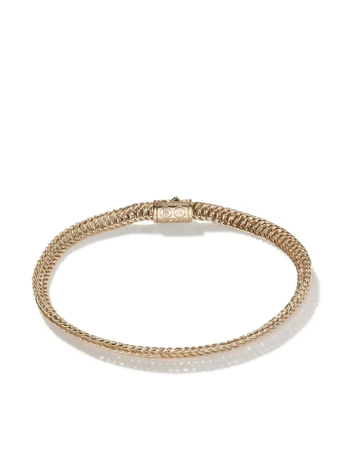 John Hardy 14kt イエローゴールド Kami Chain ブレスレット - 画像3