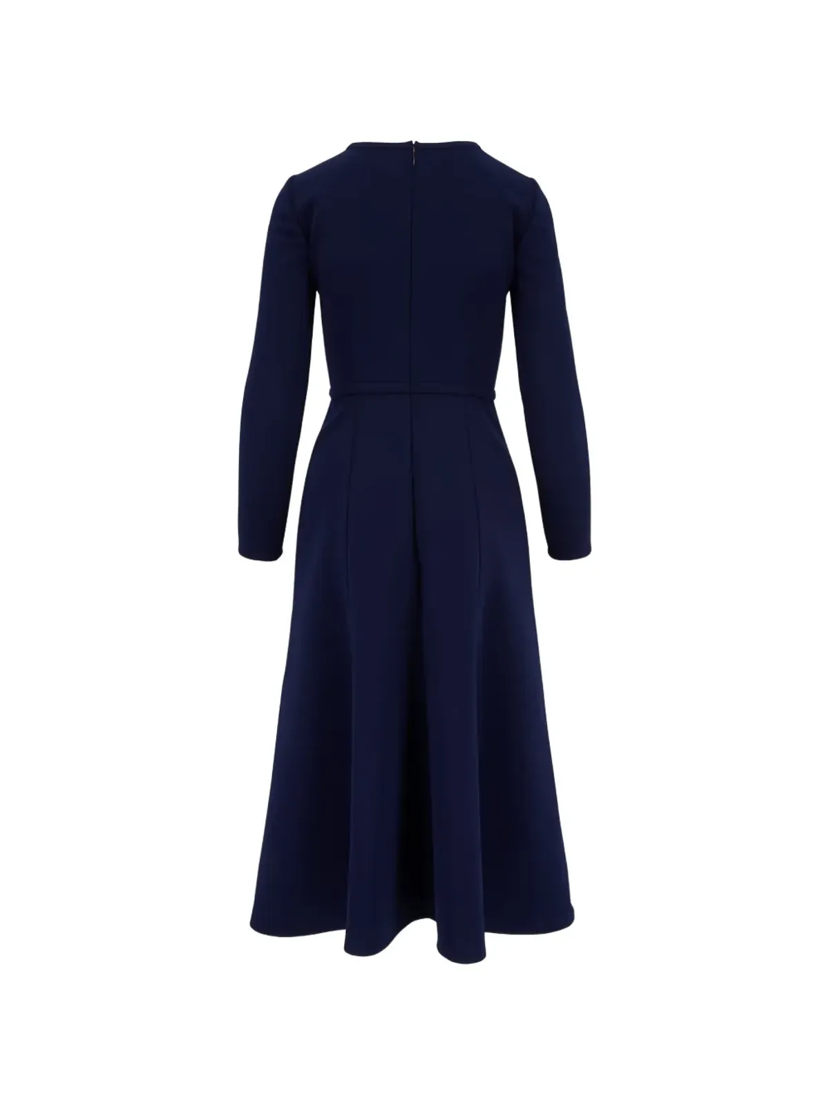 Carolina Herrera ボウディテール付きミディドレス - 画像2