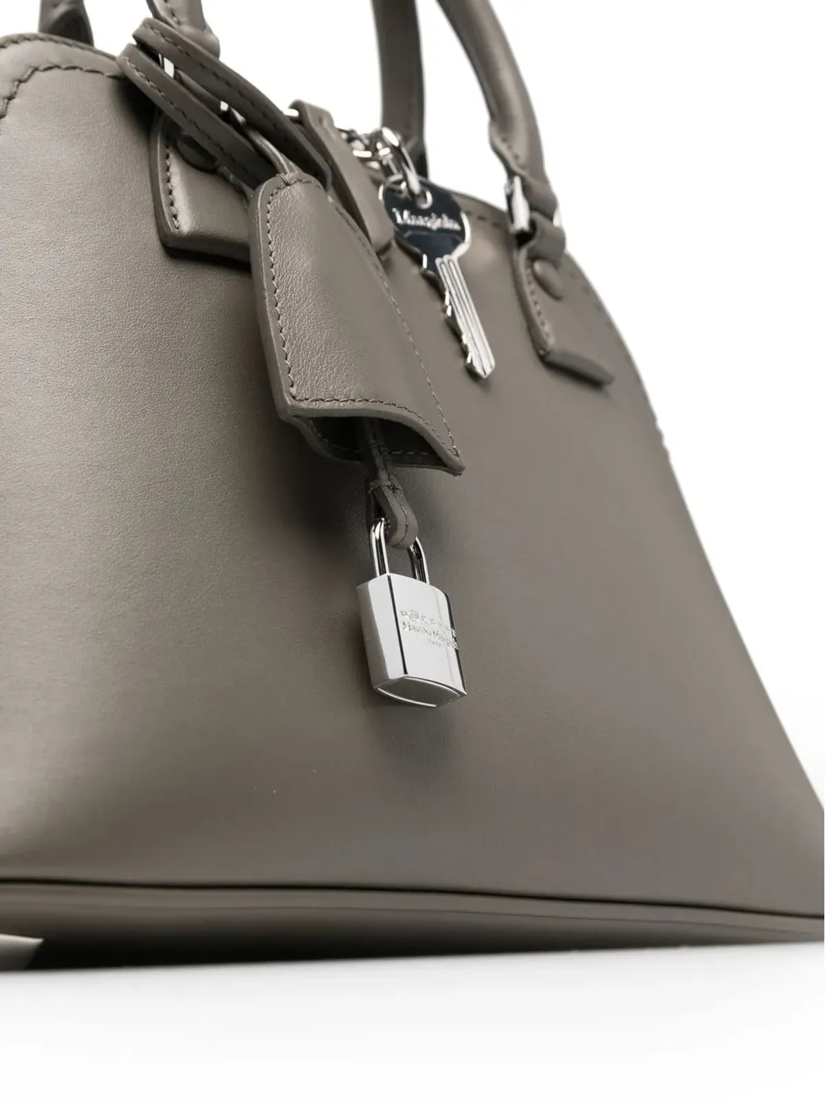 Maison Margiela ミニ5AC レザートートバッグ - 画像5