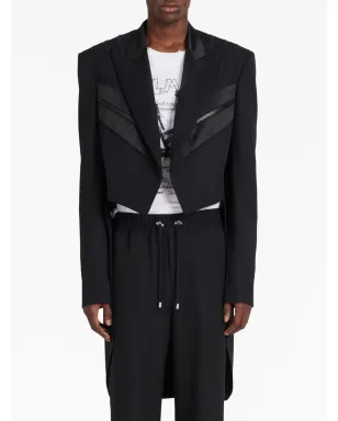 Balmain シングルブレスト ウール テールコート - サムネイル4