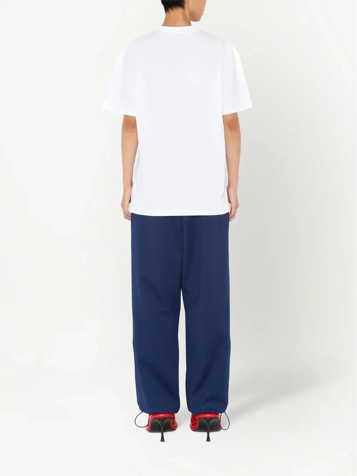 JW Anderson ロゴプリントTシャツ - 画像4