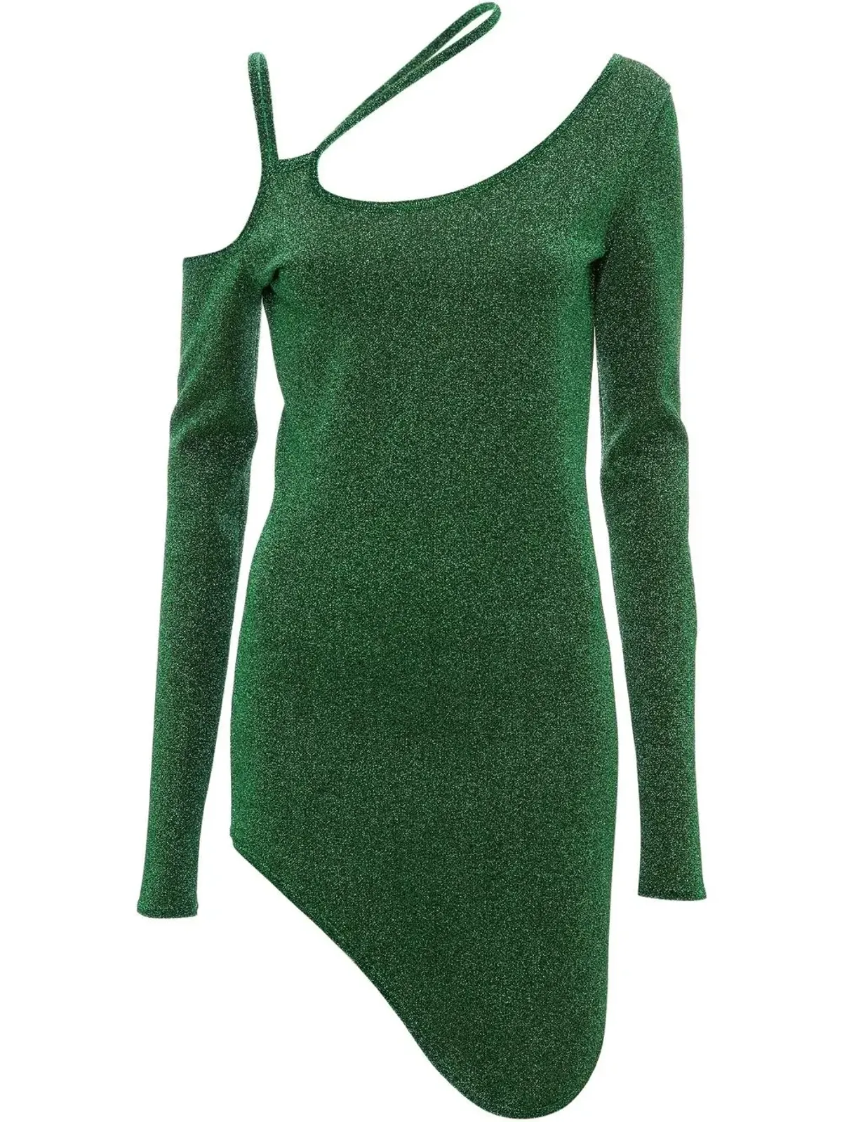 JW Anderson グリッターカットアウト アシンメトリードレス - 画像1